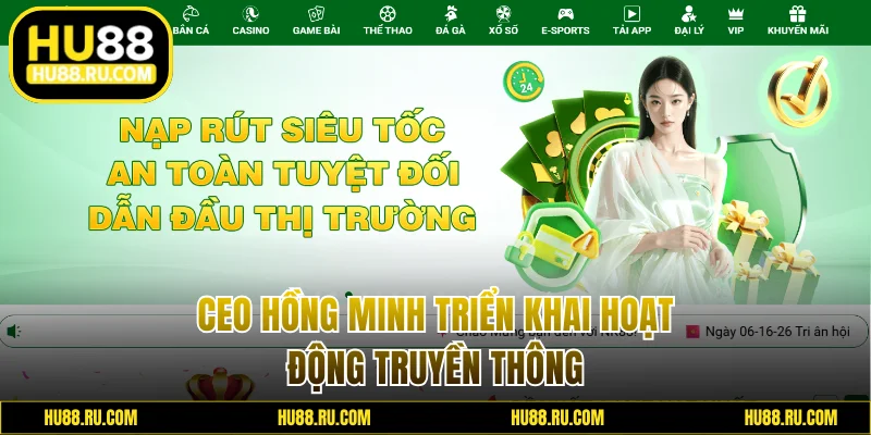 CEO triển khai hoạt động truyền thông