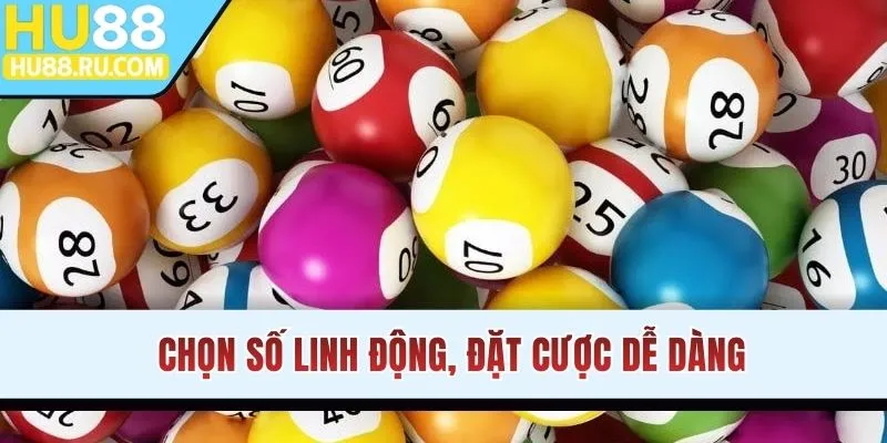 Chọn số linh động, đặt cược dễ dàng