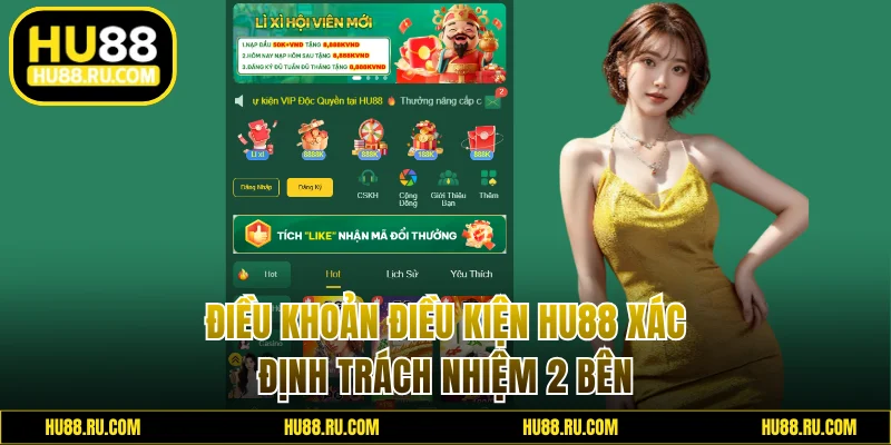 Điều khoản điều kiện xác định trách nhiệm 2 bên